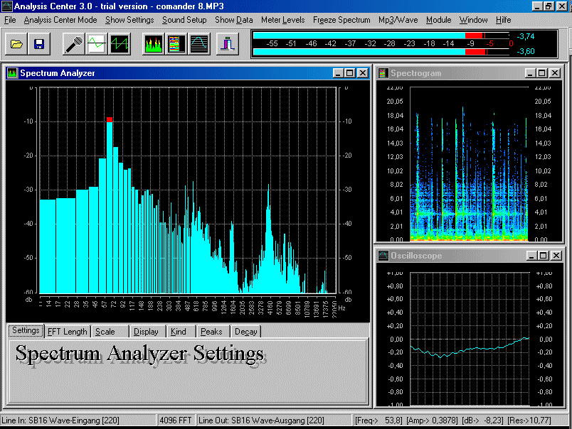 Analysis Center