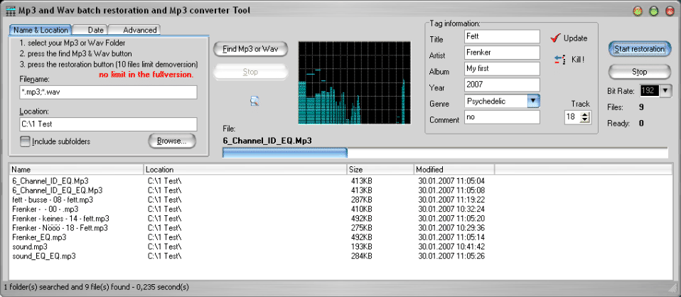 graphic equalizer inteligent sound booster